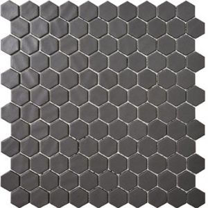 Hexagon Nature Black Mosaic 290x301