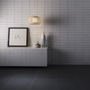 Chroma Snow White Satin Ceramic Wall Tiles 300x100