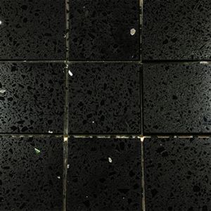 Black Quartz Mosaic 300x300