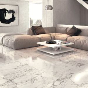 Vanato Blanco White Matt Carrara Marble Effect Porcelain Tiles 600x300