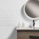 Classique White Satin Ceramic Wall Tiles 300x200